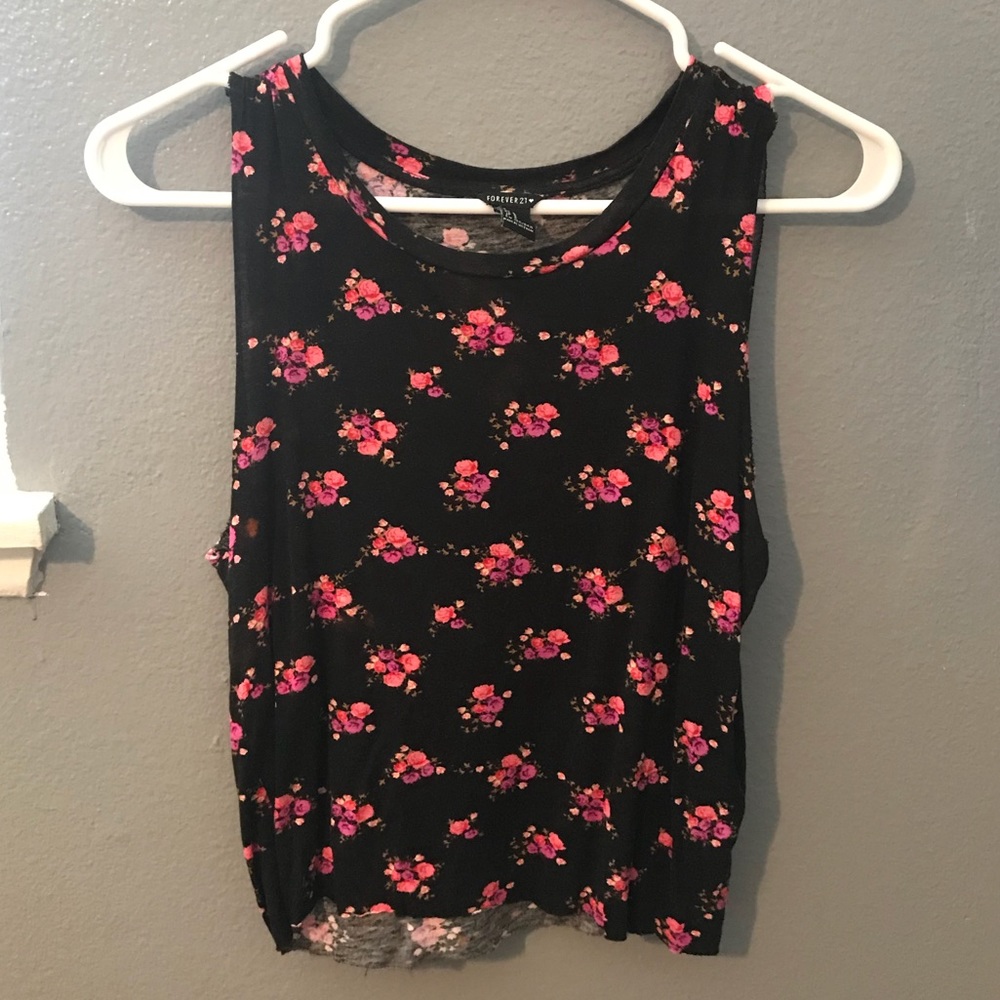 Forever 21 Floral tank